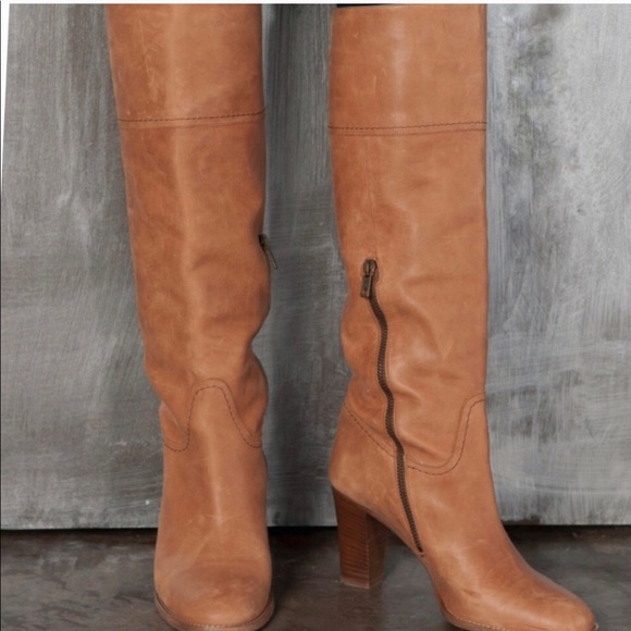 j crew leather boots